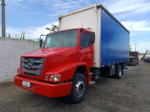 Mercedes Benz Mb Atron 1319 Ano 2014 Toco Sider De 7 Metros