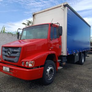 Mercedes Benz Mb Atron 1319 Ano 2014 Toco Sider De 7 Metros