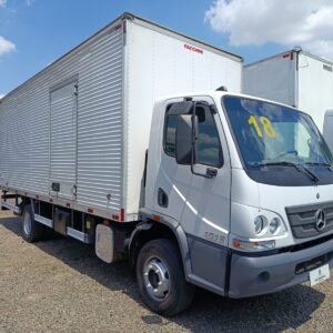 Mercedes Benz Mb Accelo 1016 Ano 2018 3/4 Baú 6,50