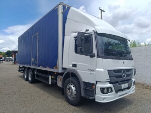 Mercedes Benz Mb Atego 2426 Ano 2022 Baú De 8,50
