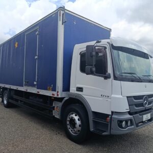 Mercedes Benz Mb Atego 1719 Ano 2013 Baú De 7,50