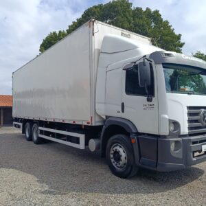 Volkswagen Constellation Vw 24280 Leito 2017 Baú De 9,50