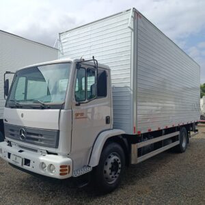 Mercedes Benz Mb 1718 Ano 2012 Baú Com Plataforma